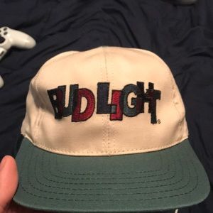 Retro bud light hat